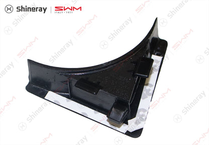 6102720-E0010-A000000>Right front door upper window frame cover plate