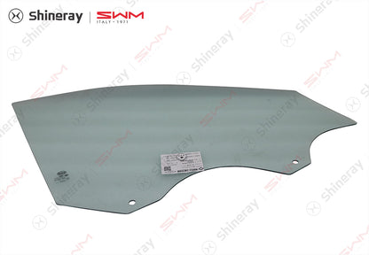6103101-E0010-A000000>Left front door falling window glass - green glass
