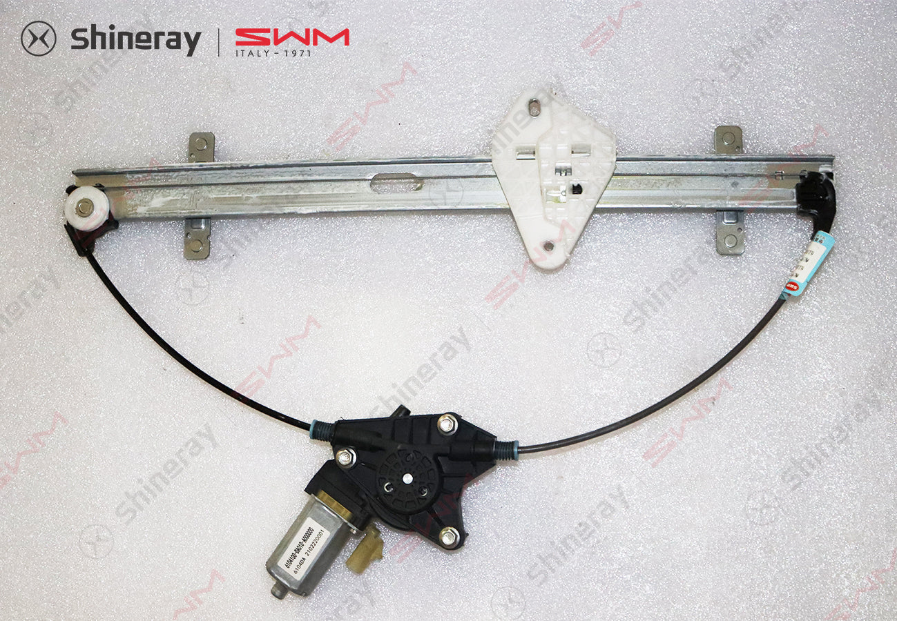 6104100-DA010-A000000>Left front door electric lifter assembly