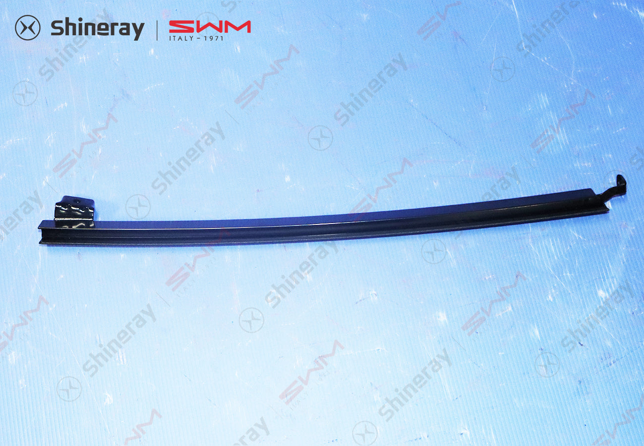 6201030-C0020-A000000>Upper assembly of left rear door rear glass guide rail (with outer film)