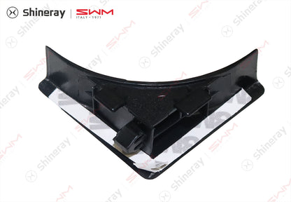 6202711-E0010-A000000>Front cover plate of left rear door upper window frame