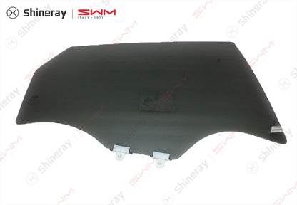 6203102-E0020-A000000>Right rear door falling window glass - gray glass