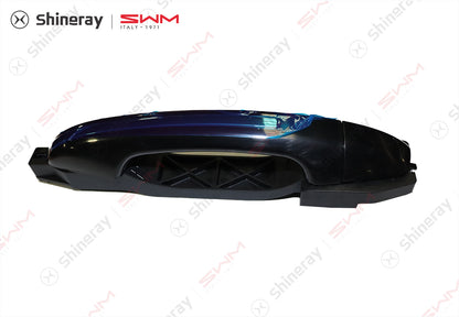 6205500-E0010-A000000>Left rear door handle assembly (painted - bright strip)