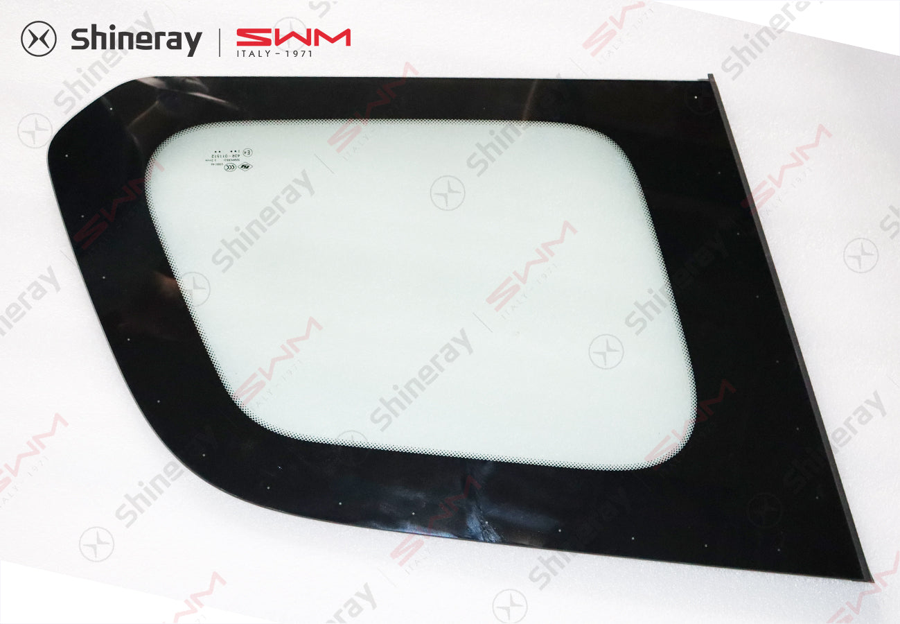 6303300-FA010-A000000>Left rear side panel window glass assembly