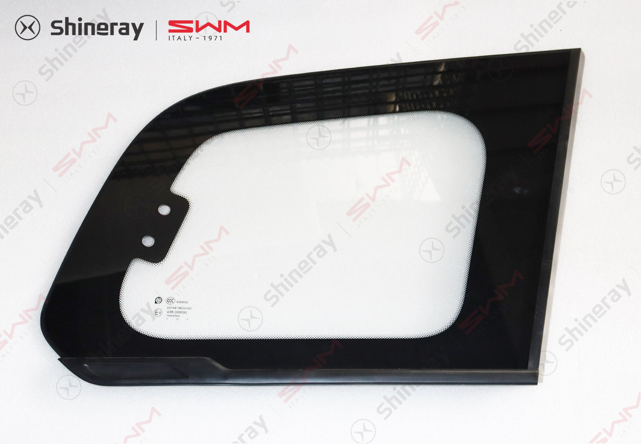 6303400-FA020-A000000>Right rear side panel window glass assembly