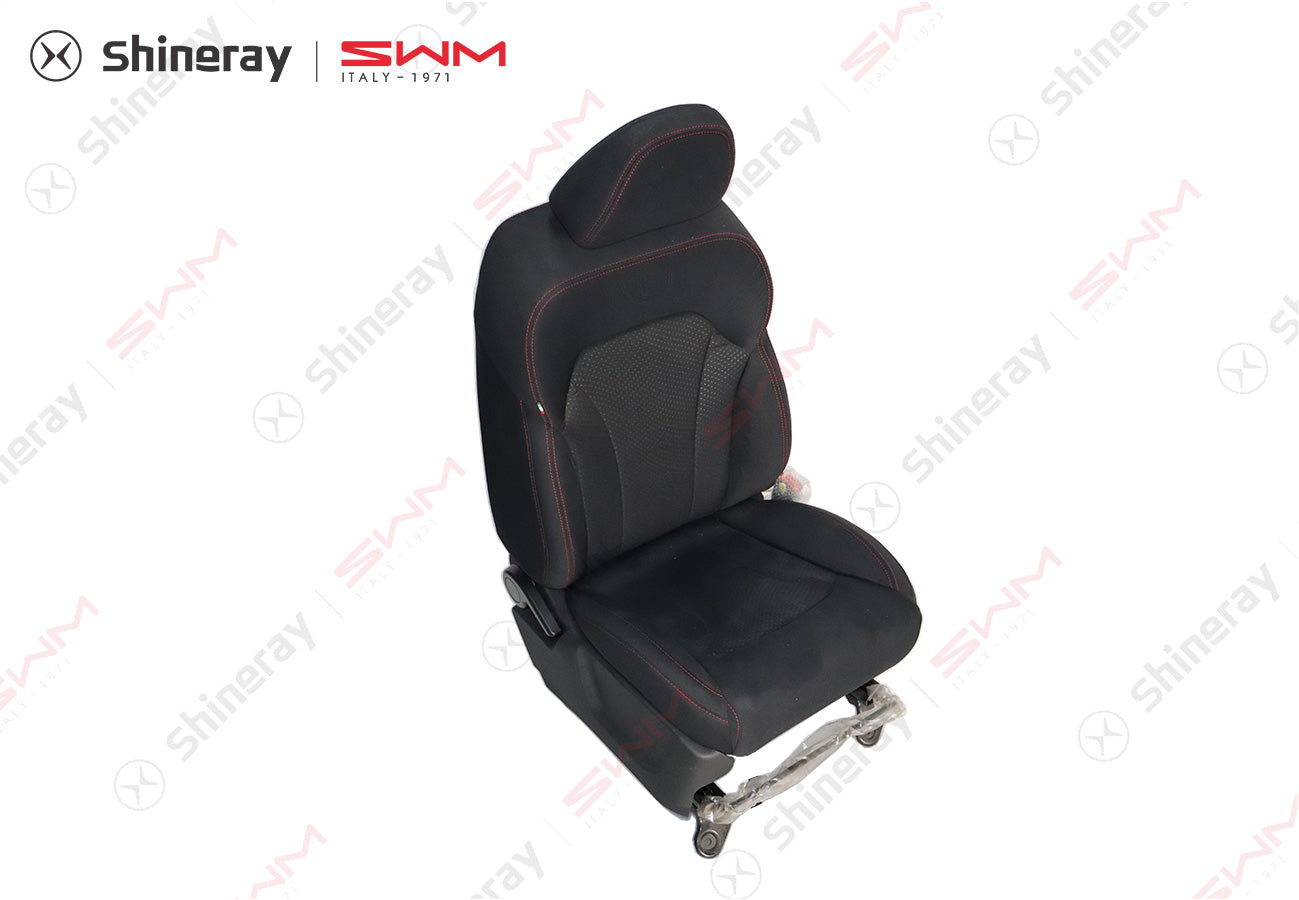 6900100-DA040-A000000>4-way manual passenger seat (black fabric)