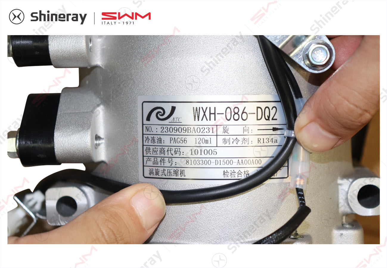 8103300-D1500-AA00A00>Air conditioning compressor